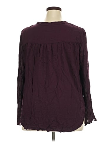 No Boundaries Long Sleeve Blouse (view 2)