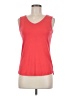 Talbots 100% Pima Cotton Red Sleeveless Top Size M - photo 1