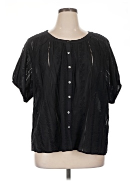 Lucky Brand Short Sleeve Blouse