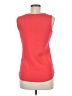 Talbots 100% Pima Cotton Red Sleeveless Top Size M - photo 2