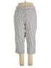 Westbound Stripes Gray Casual Pants Size 18 - photo 1