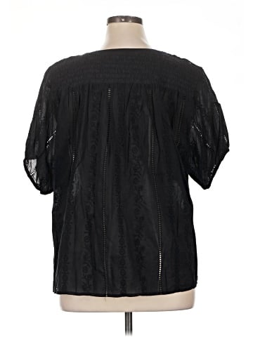 Lucky Brand Short Sleeve Blouse (view 2)