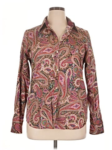 Chaps Long Sleeve Button-Down Shirt (view 1)