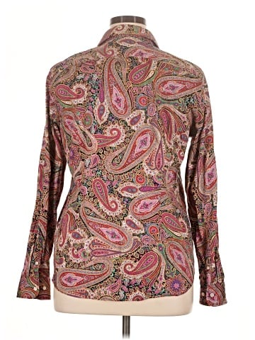 Chaps Long Sleeve Button-Down Shirt (view 2)