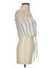 Illa Illa 100% Rayon Silver Sleeveless Top Size S - photo 4