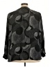 Avenue 100% Polyester Gray Long Sleeve Blouse Size 22 Plus - photo 2