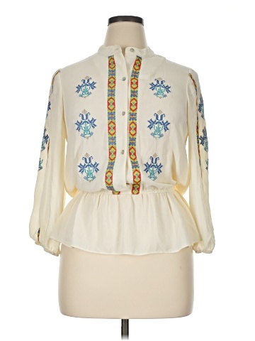 GB 3/4 Sleeve Blouse (view 1)
