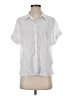 Splendid White Short Sleeve Blouse Size S - photo 1