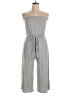 Pink Lily Solid Gray Jumpsuit Size XL - photo 1