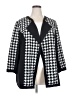 Catherines Houndstooth Black Coat Size 2X - photo 1