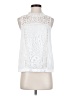 Tiny White Sleeveless Blouse Size S - photo 1