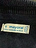 Mayoral Black Zip Up Hoodie Size 8 - photo 3