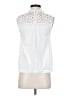 Tiny White Sleeveless Blouse Size S - photo 2