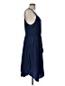 Gap 100% Polyester Solid Blue Casual Dress Size 12 - photo 4