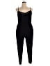 Eyeshadow Solid Black Jumpsuit Size XL - photo 1