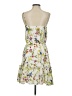 Milly 100% Silk Floral White Cocktail Dress Size S - photo 2