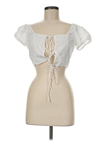 PrettyLittleThing Short Sleeve Top (view 1)