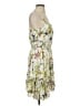 Milly 100% Silk Floral White Cocktail Dress Size S - photo 4