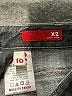 X2 Tweed Gray Jeans Size 10 - photo 7