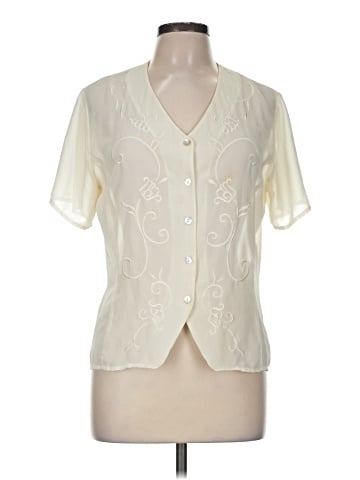 Christie & Jill Short Sleeve Blouse (view 1)