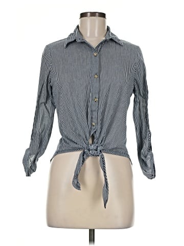 Polly & Esther 3/4 Sleeve Blouse (view 1)