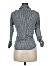 Polly & Esther 100% Polyester Gray 3/4 Sleeve Blouse Size M - photo 2
