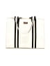 Badgley Mischka 100% Polyester Stripes White Ivory Tote One size - photo 1