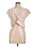 Vero Moda Pink Short Sleeve Top Size L - photo 1
