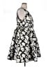 Torrid Floral Multi Color Silver Cocktail Dress Size 18 Plus - photo 4