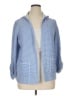 T by Talbots Stripes Blue Jacket Size XL (petite) - photo 1