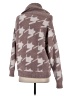 Barefoot Dreams Cozychic Lite 100% Polyester Houndstooth Brown Pullover Sweater Size S - photo 2