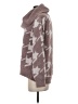 Barefoot Dreams Cozychic Lite 100% Polyester Houndstooth Brown Pullover Sweater Size S - photo 5