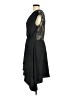 Unbranded 100% Polyester Solid Black Cocktail Dress Size M - photo 5