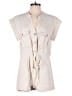 Blue Blush 100% Cotton Solid Ivory Romper Size S - photo 1