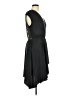 Unbranded 100% Polyester Solid Black Cocktail Dress Size M - photo 4