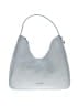 MICHAEL Michael Kors 100% Leather Solid Blue Silver Leather Hobo One size - photo 1