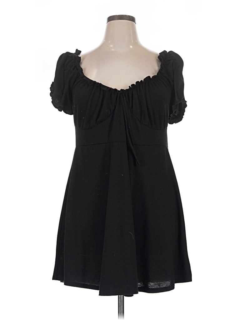 Pre-owned Nasty Gal Inc. Casual Dress In Black