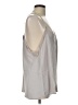 Bibi 100% Polyester Gray Sleeveless Blouse Size L - photo 4