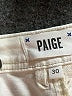 Paige Solid Ivory Jeans Size 30 waist - photo 7