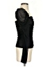 Shein Black Short Sleeve Top Size S - photo 4