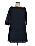 Halogen 100% Cotton Blue Casual Dress Size S - photo 1