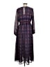 Scoop 100% Polyester Paisley Blue Casual Dress Size M - photo 2