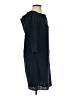 Halogen 100% Cotton Blue Casual Dress Size S - photo 4
