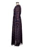 Scoop 100% Polyester Paisley Blue Casual Dress Size M - photo 5
