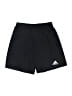 Adidas 100% Polyester Solid Black Athletic Shorts Size 11 - 12 - photo 1