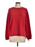 Nouvida Solid Red Pullover Sweater Size L - photo 1