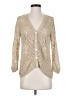 Halogen 100% Acrylic Tan Cardigan Size XS - photo 1