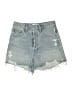 AGOLDE Blue Denim Shorts Size 24 waist - photo 1