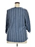 W5 Blue 3/4 Sleeve Blouse Size 2X - photo 2