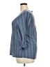 W5 Blue 3/4 Sleeve Blouse Size 2X - photo 5